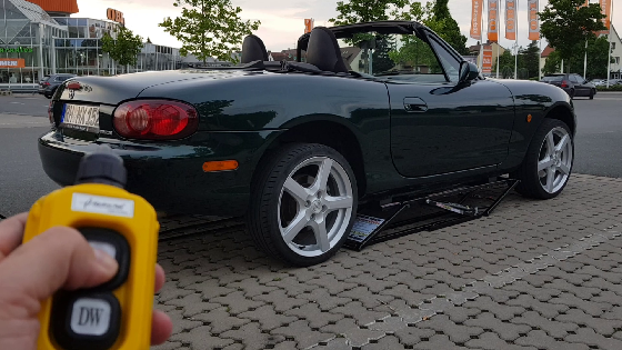 Hebebühne für den Carport